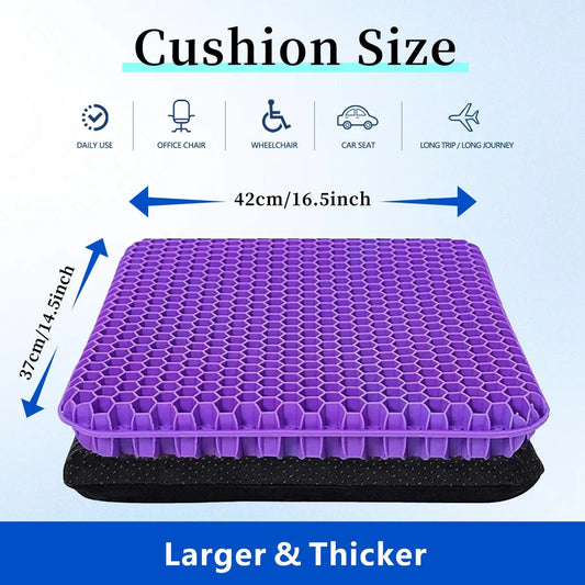Mroace Pressure Relief Gel Seat Cushion