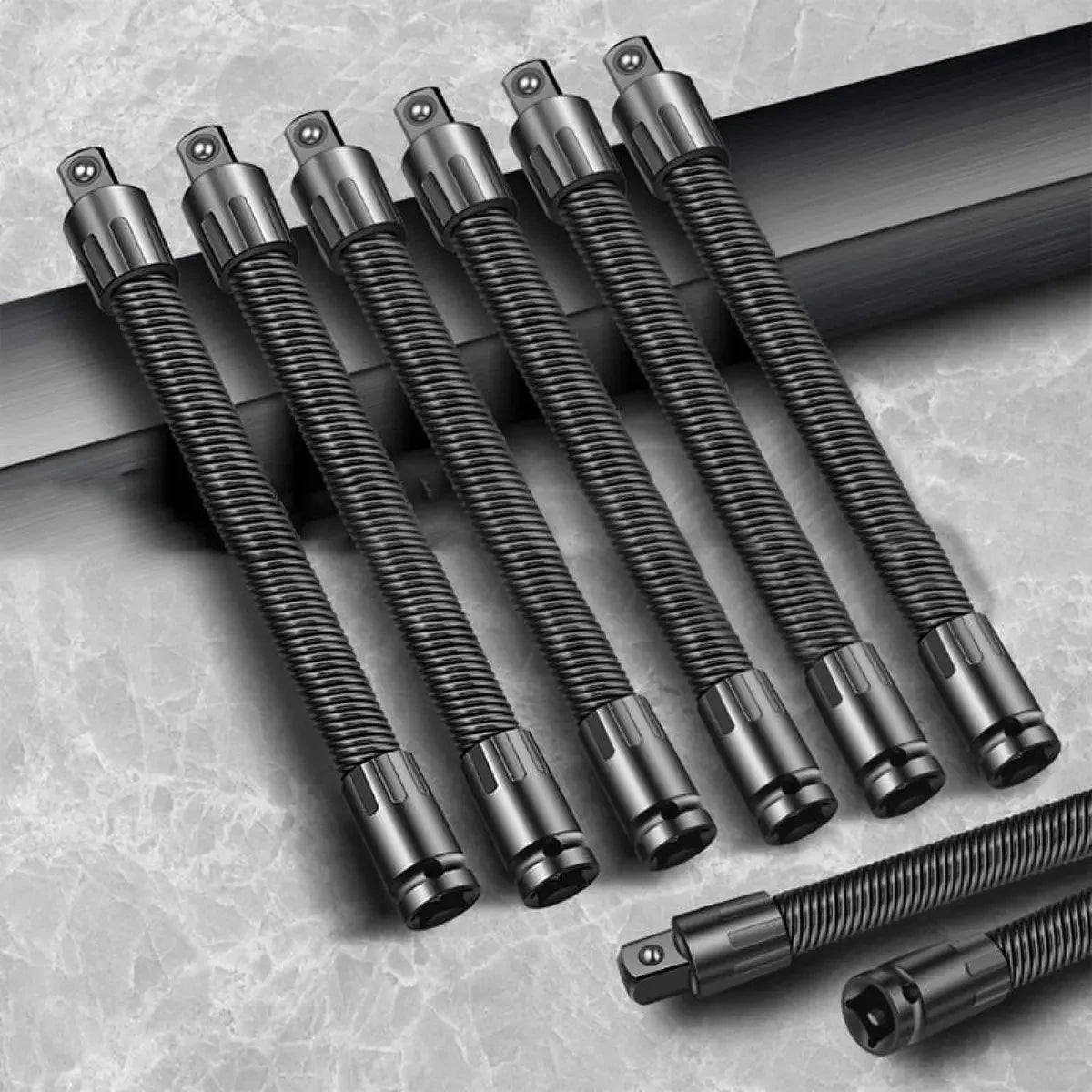 Mroace 1/2 Flexible Shaft Extension Extender Torque Socket