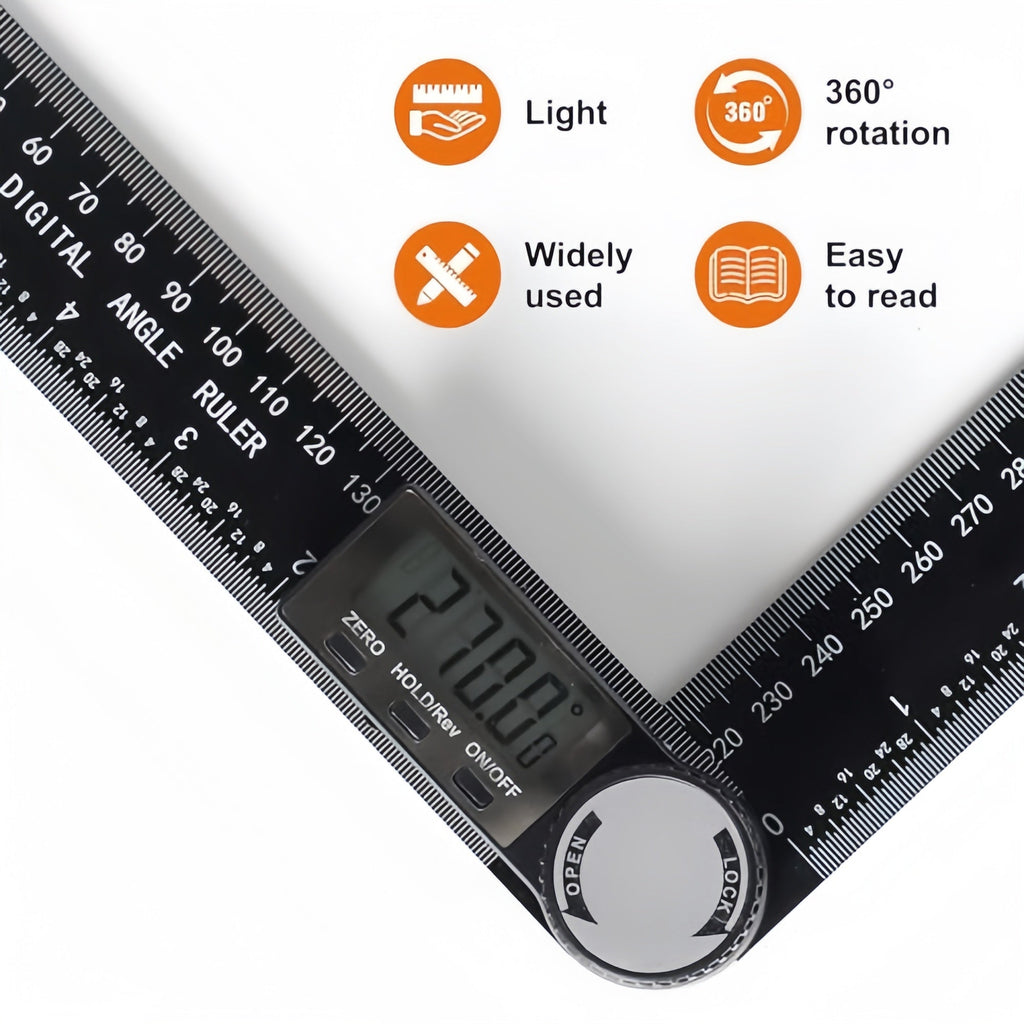 Mroace Digital Angle Measuring Ruler