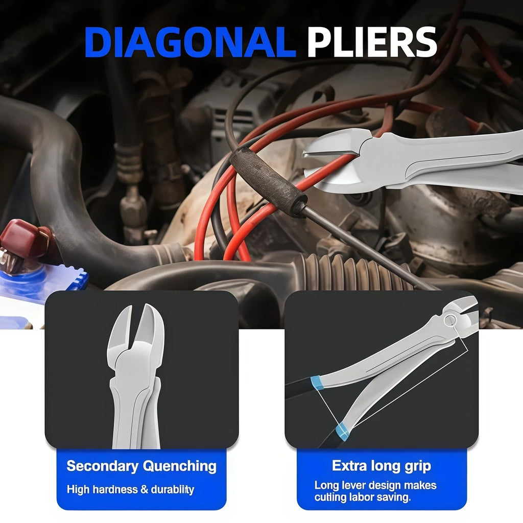 Mroace Extra Long Precision Needle Nose Pliers Set