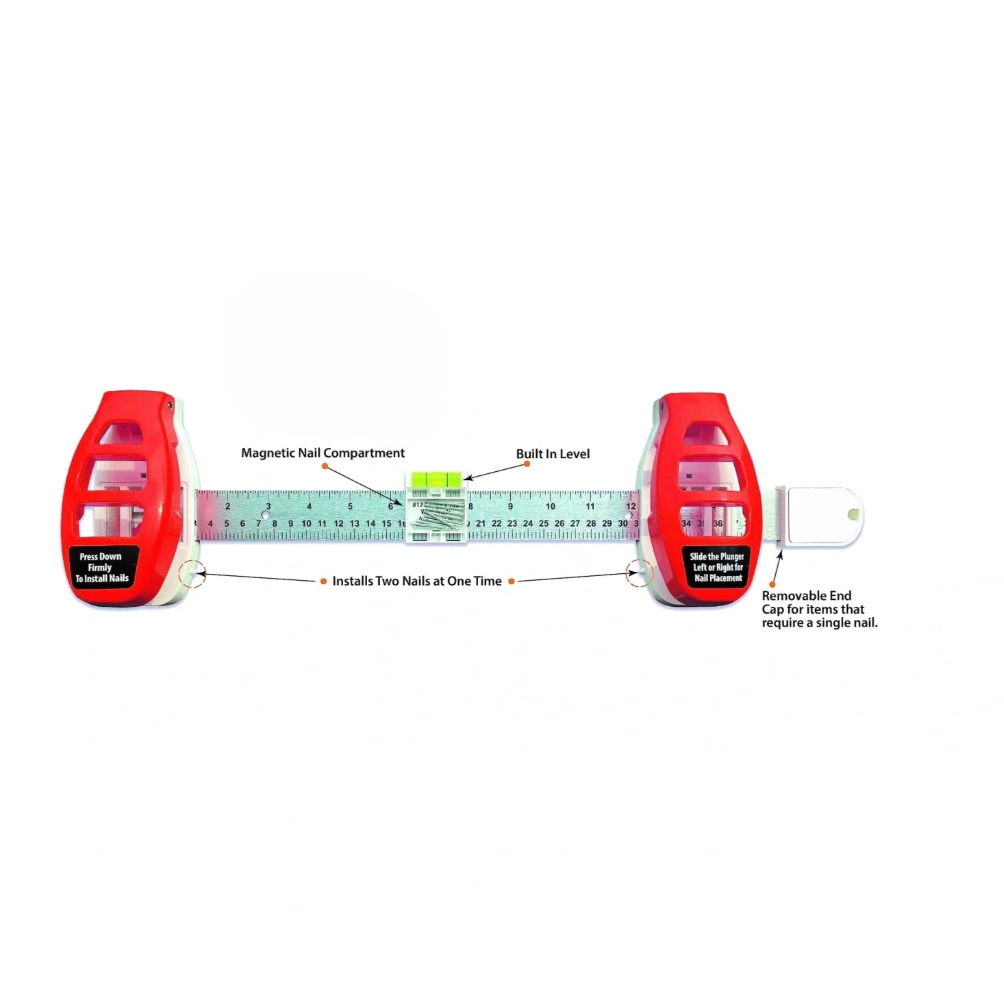 Mroace All-in-One Measuring & Leveling Picture Hanging Tool