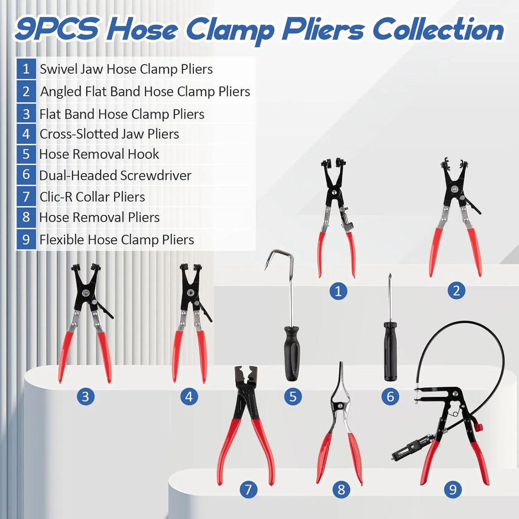 Mroace Flexible Hose Clamp Pliers Set
