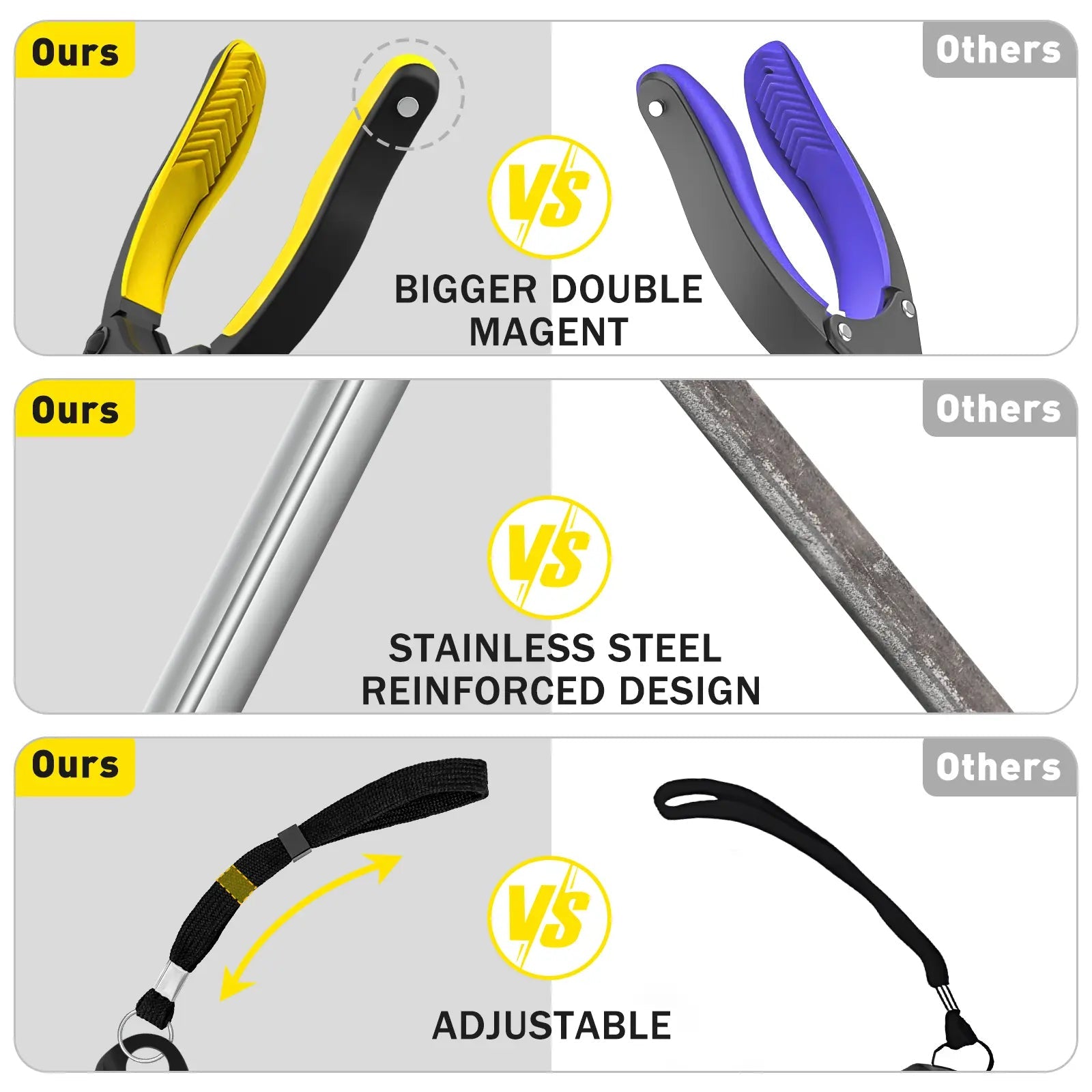 Mroace 43" Extra Long Grabber Reacher Tool