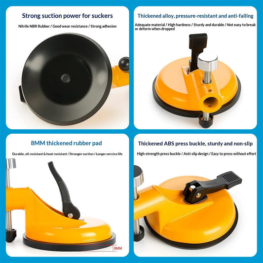 Mroace Heavy Duty Adjustable Stone Seam Leveling Tool