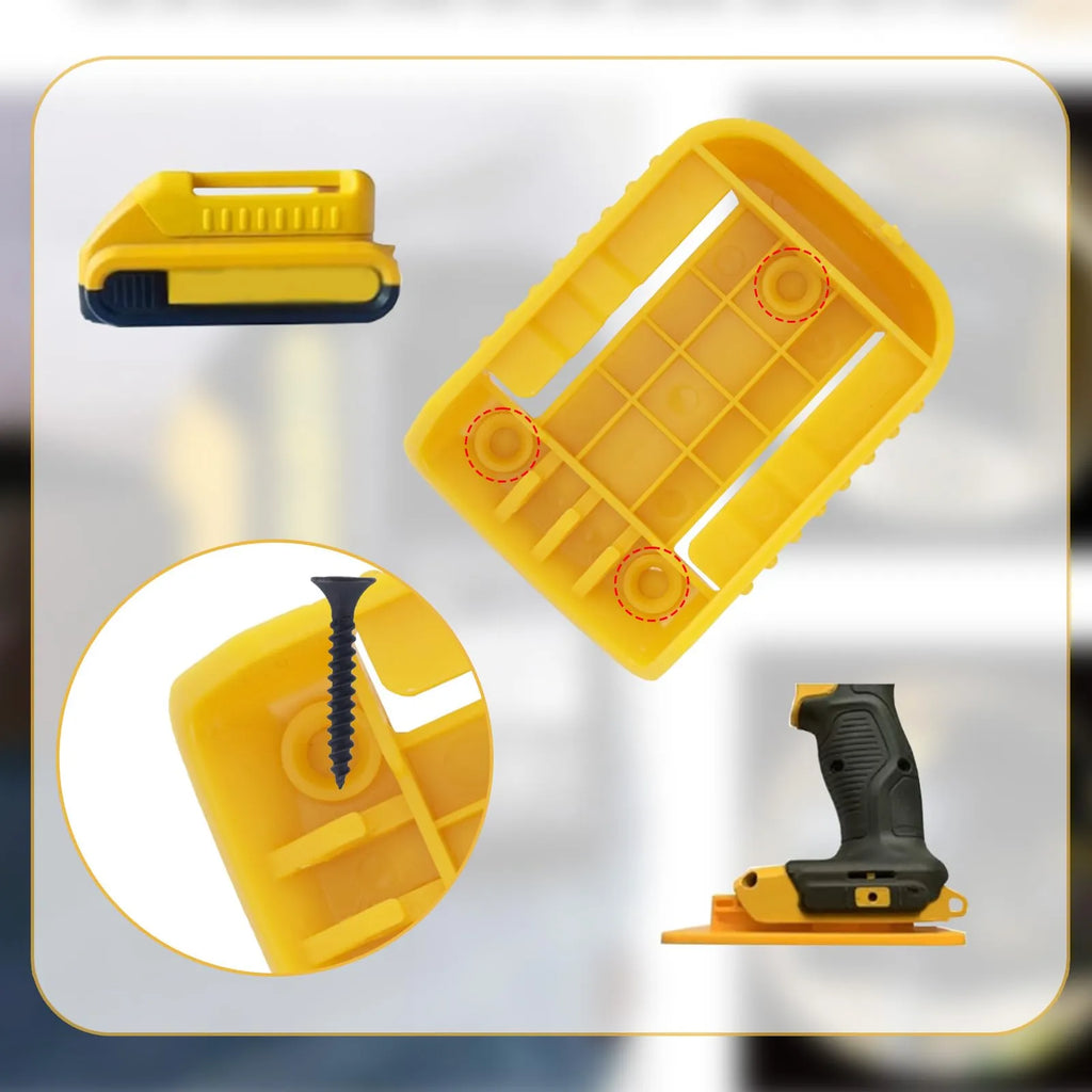 Mroace Wall Mount Battery Tool Holder