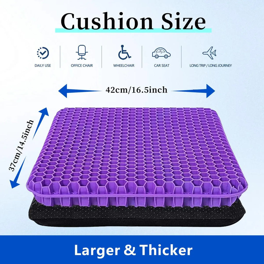 Mroace Pressure Relief Gel Seat Cushion