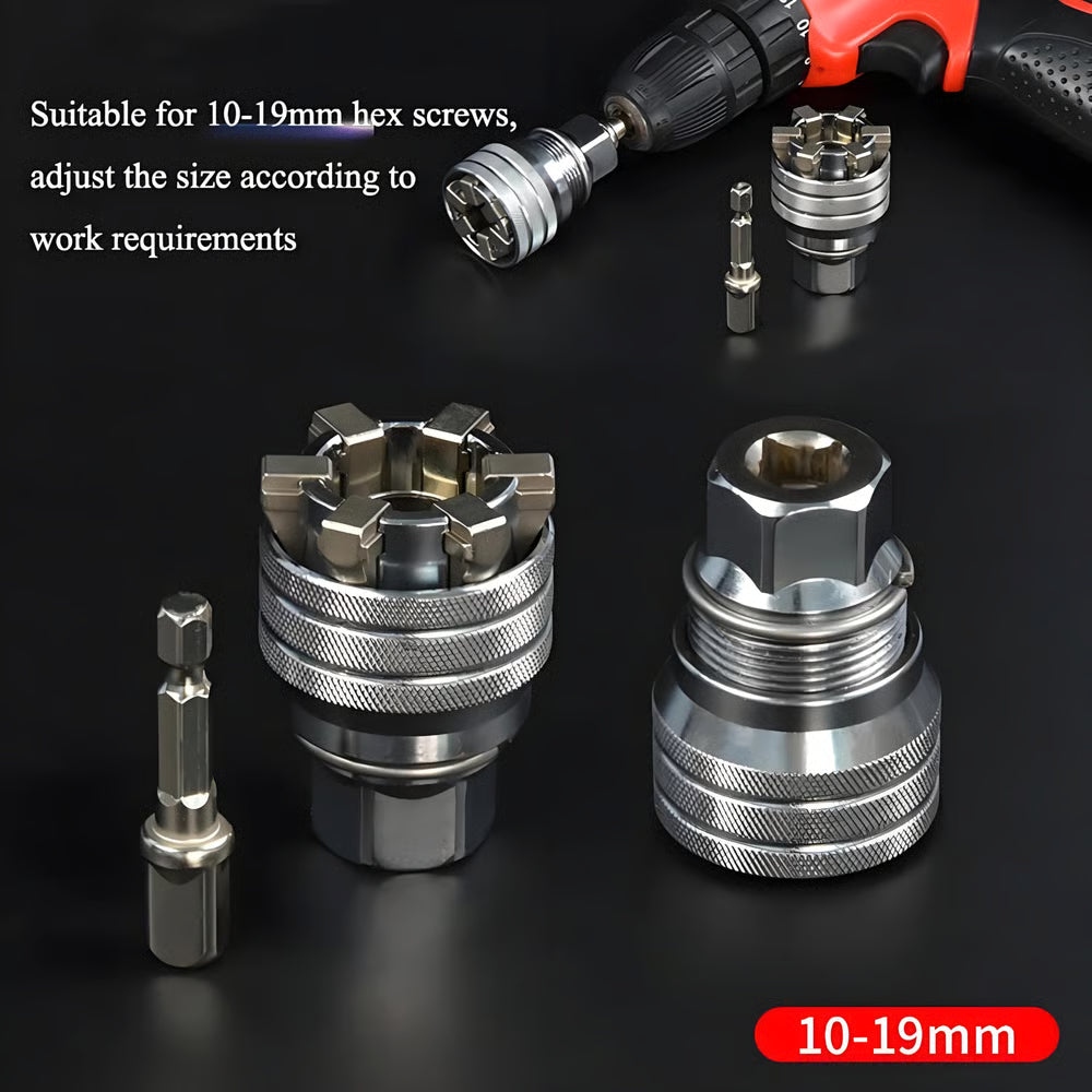 Mroace Adjustable Universal Socket Wrench Tool