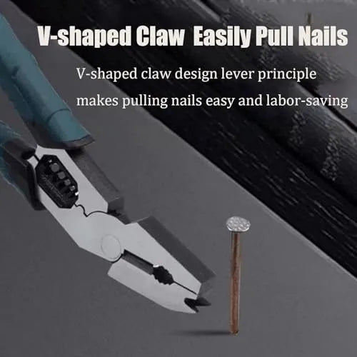 Mroace Industrial Grade 9 in 1 Multi Function Cutting Pliers