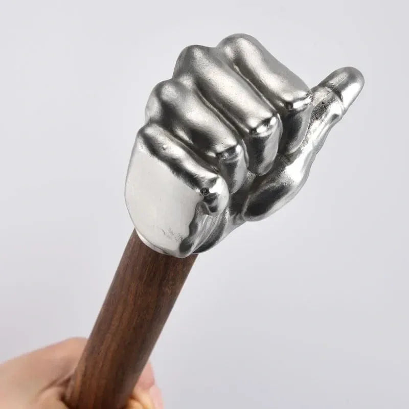 Mroace 2LB Stainless Steel Wooden-Handle Sledge Hammer
