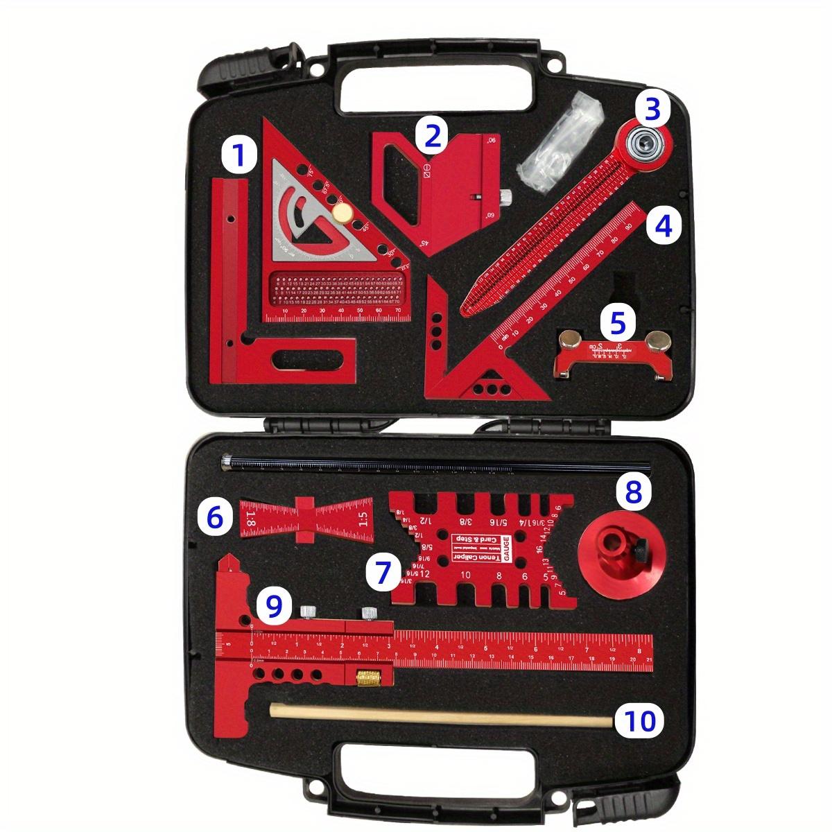 Mroace Multi-Angle Woodworking Measuring Tool Kit