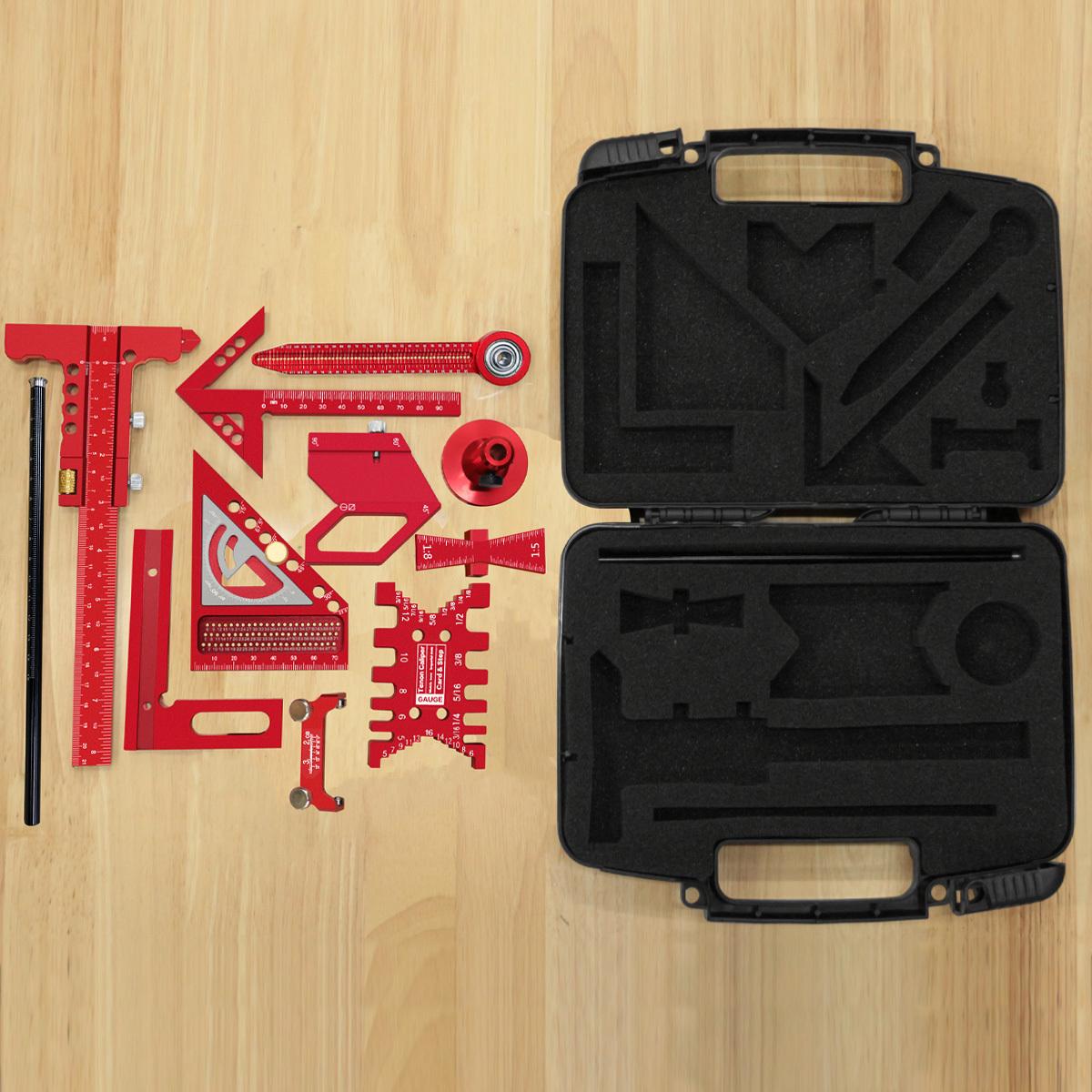 Mroace Multi-Angle Woodworking Measuring Tool Kit