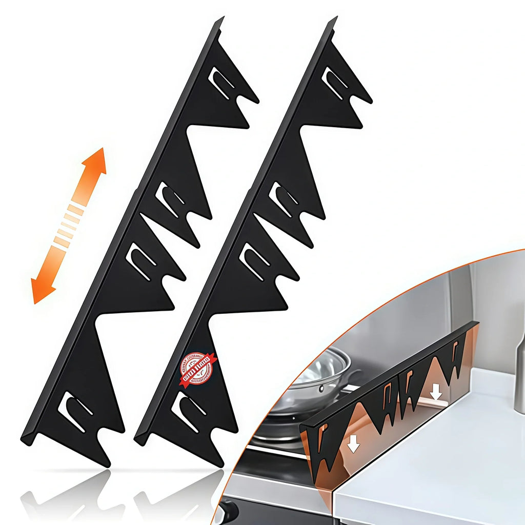 Mroace Heat Resistant Stainless Steel Stove Gap Cover