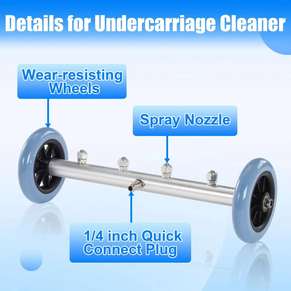 Mroace Heavy Duty Pressure Washer Undercarriage Cleaner