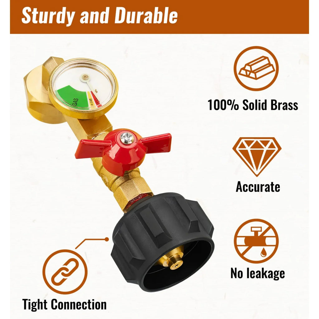 Mroace Propane Refill Adapter