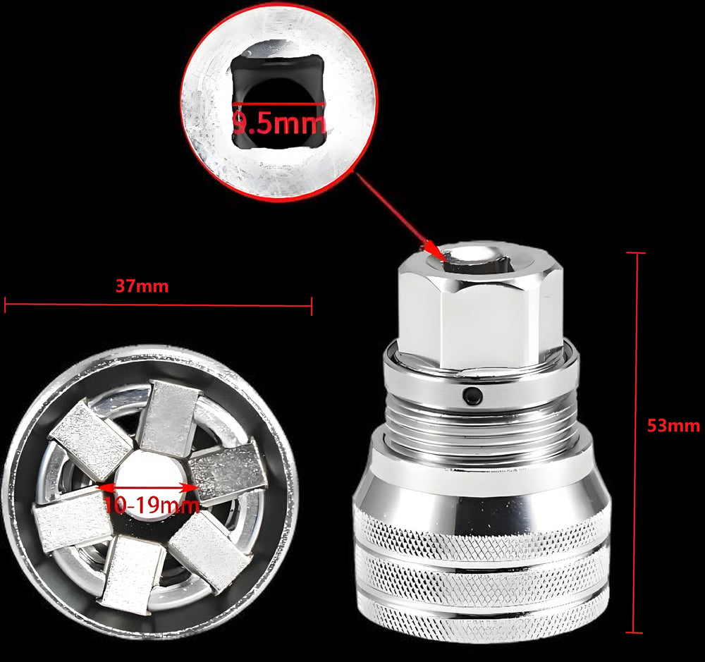 Mroace Adjustable Universal Socket Wrench Tool
