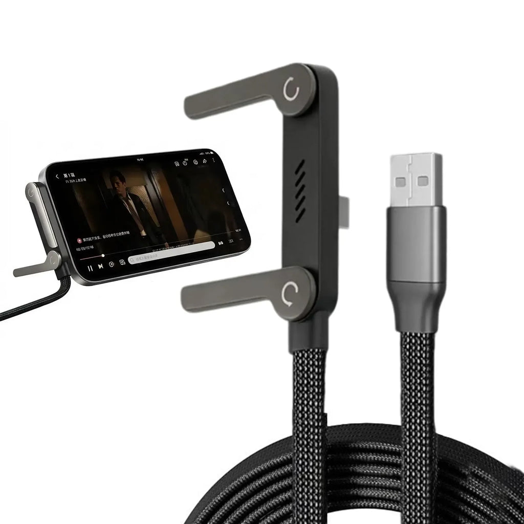 Mroace 240W Fast-Charging 2-in-1 Stand Hidden Cable