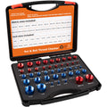 Mroace 44PCS Nut and Bolt Thread Checker