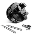 Mroace 2 inch Mini 3-Jaw Self-center woodworking chuck