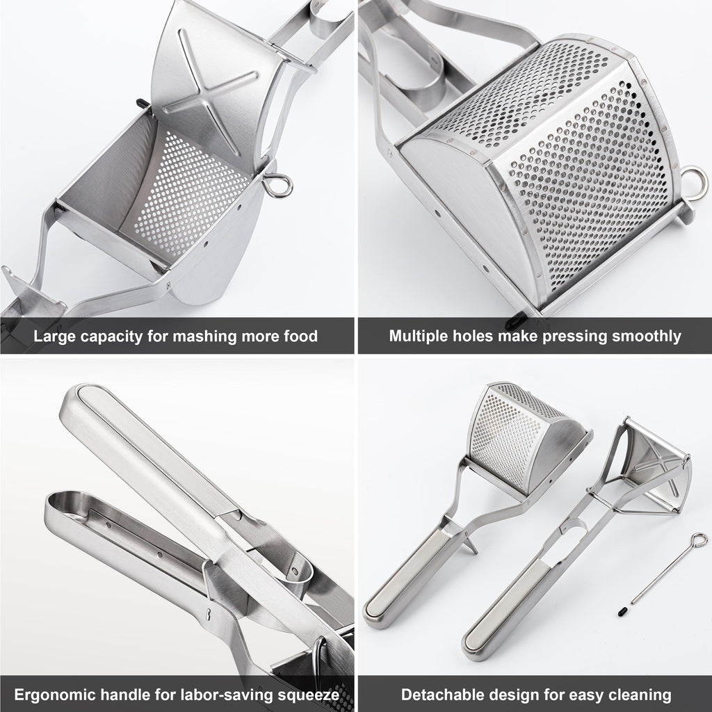 MroaceStainless Steel Potato Masher