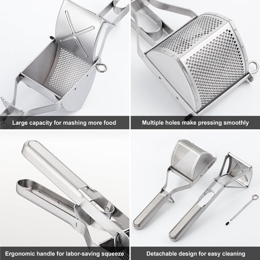 MroaceStainless Steel Potato Masher