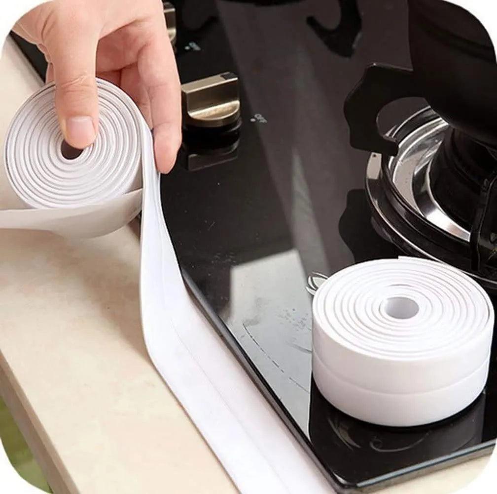 Mroace Waterproof Self-Adhesive PVC Caulk Tape