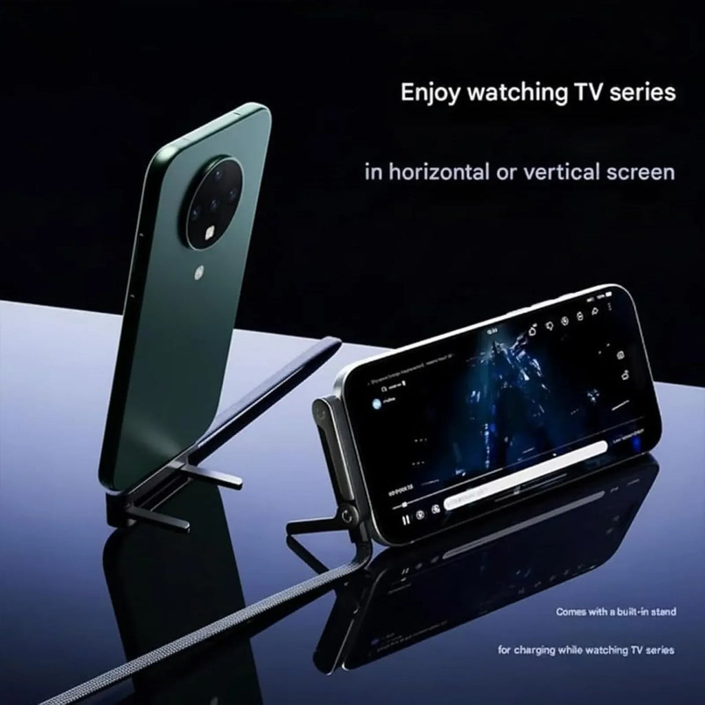 Mroace 240W Fast-Charging 2-in-1 Stand Hidden Cable