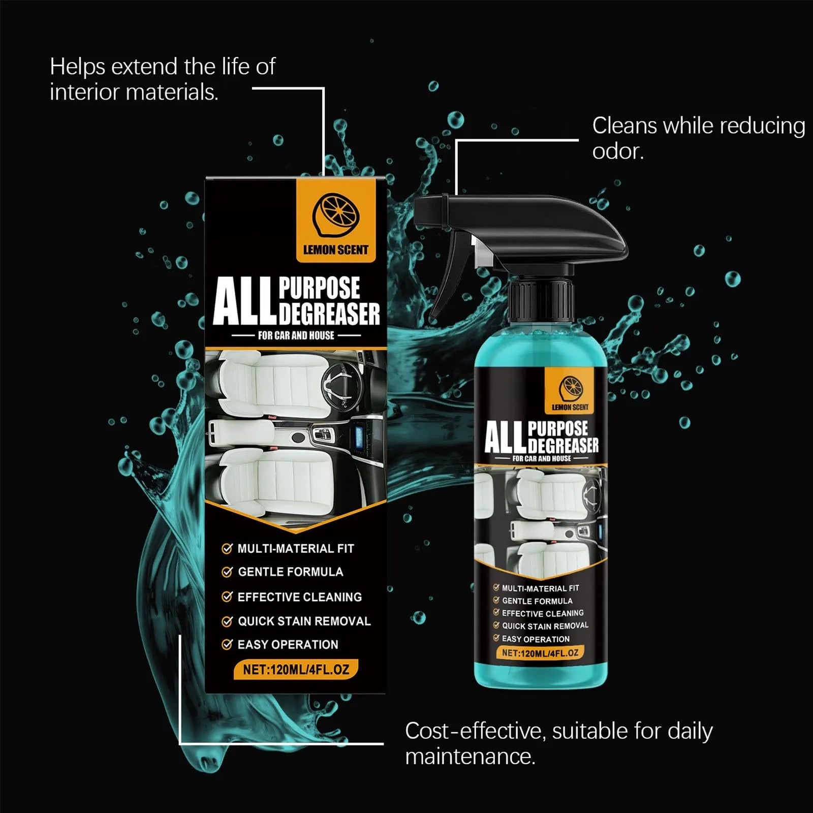 Mroace Powerful Citrus Degreasing Cleaner