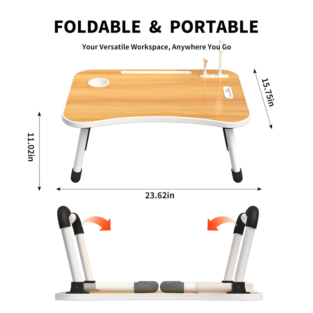 Mroace Foldable Portable Laptop Stand Lap Desk