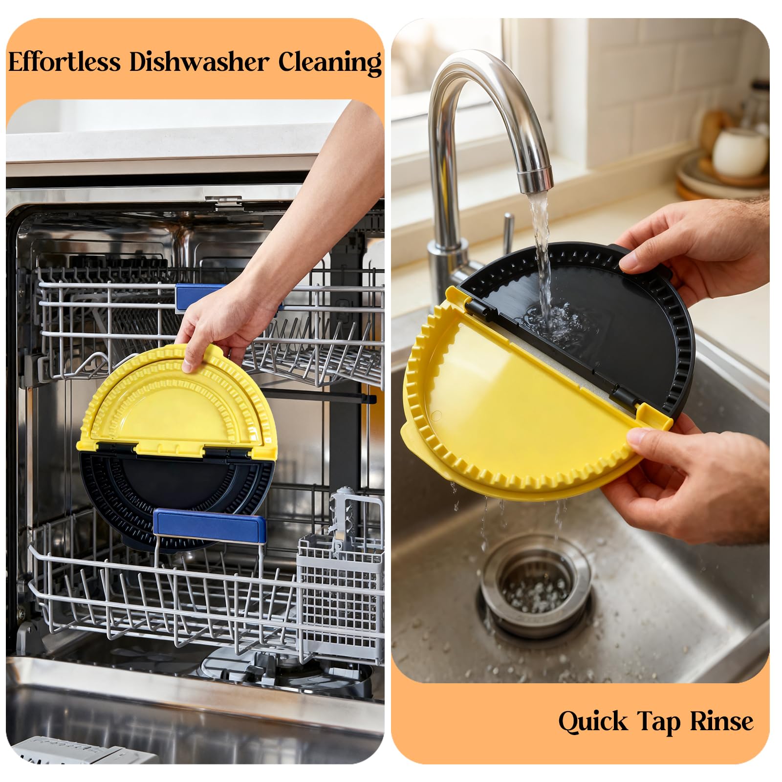 Mroace 3-in-1 Tortilla Sealer & Crimper Press