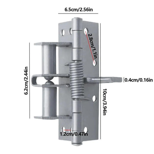 Mroace Automatic Self-Closing Door Hinges Kit