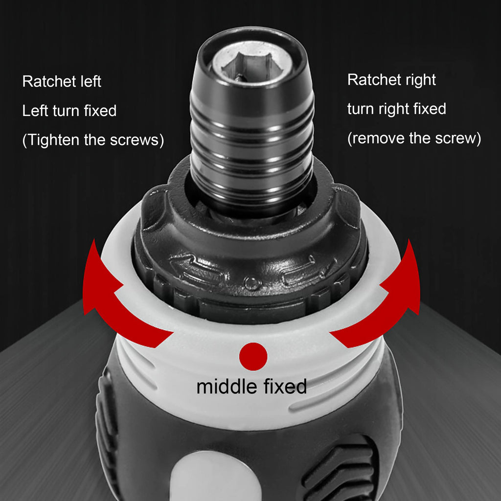 Mroace Short Ratchet Screwdriver