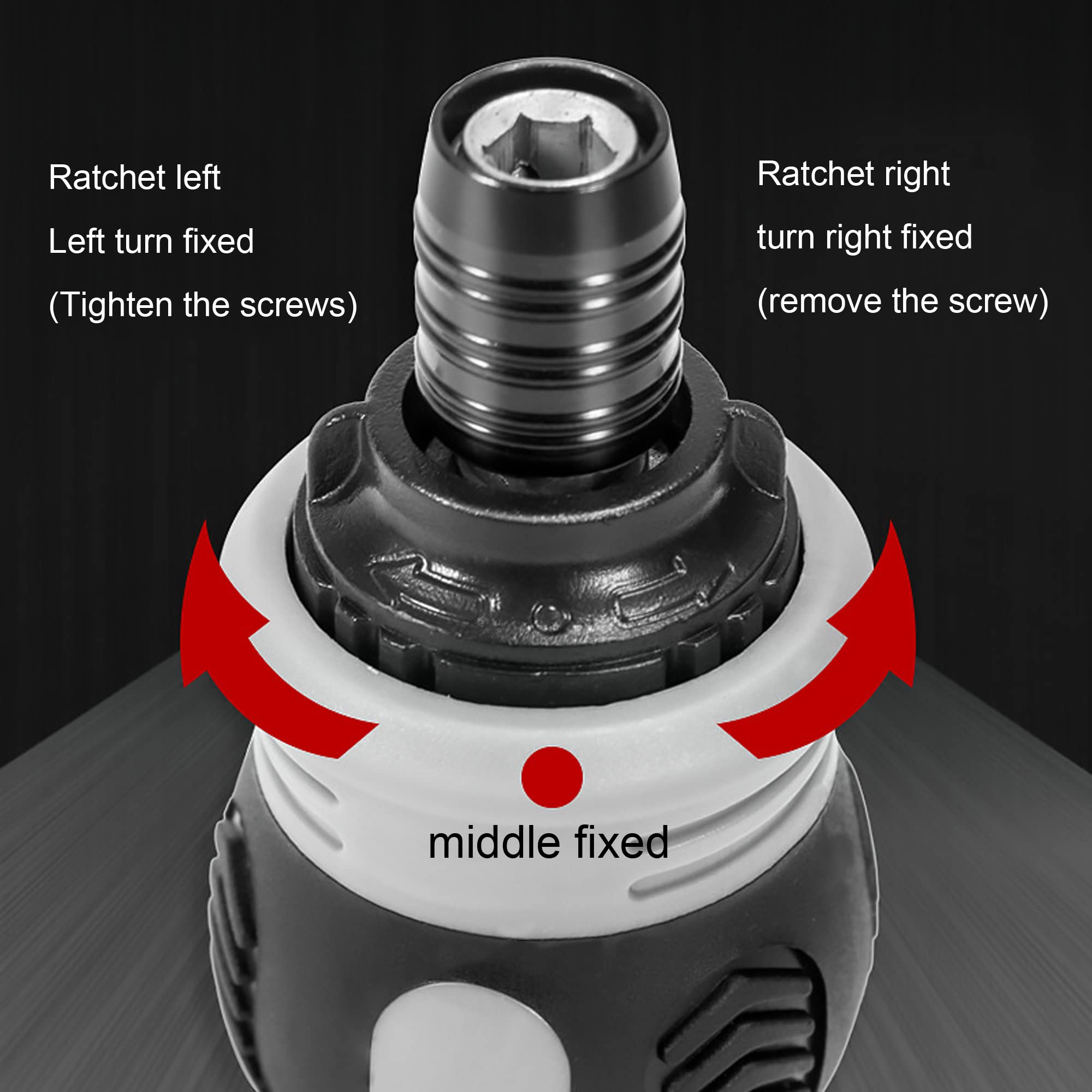 Mroace Short Ratchet Screwdriver