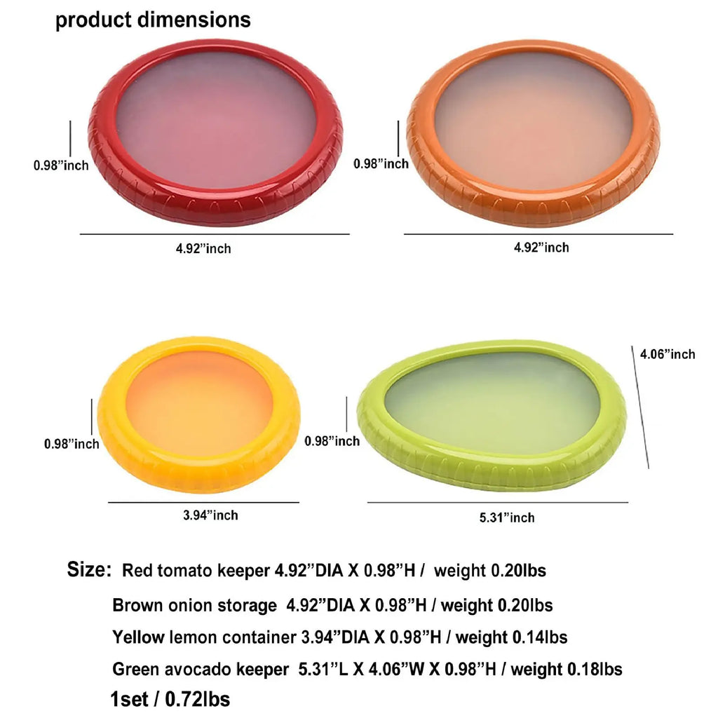 Mroace Fruit and Vegetable Storage Containers Set
