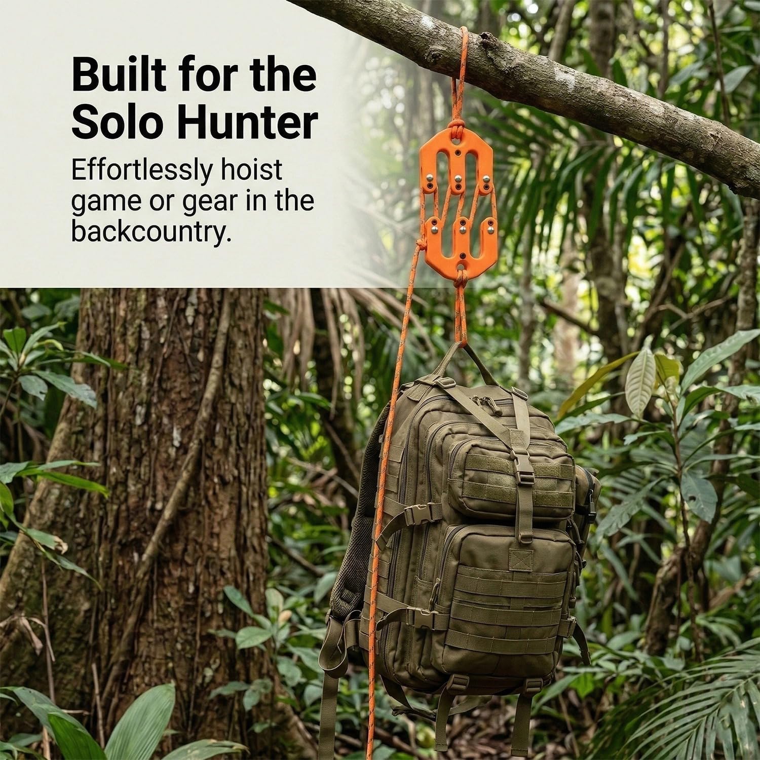 Mroace Lightweight Hunting Gear Hoist Pulley