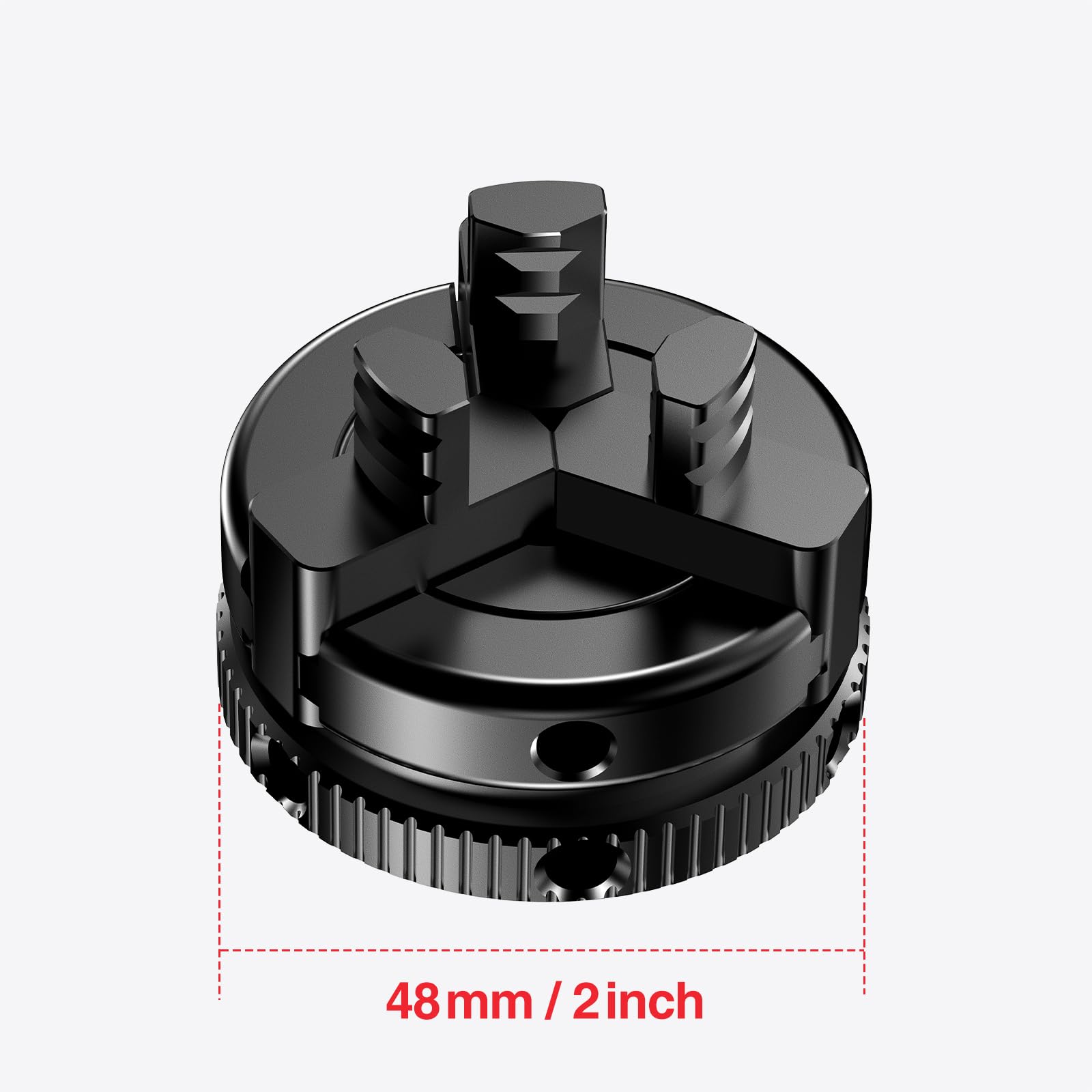 Mroace 2 inch Mini 3-Jaw Self-center woodworking chuck