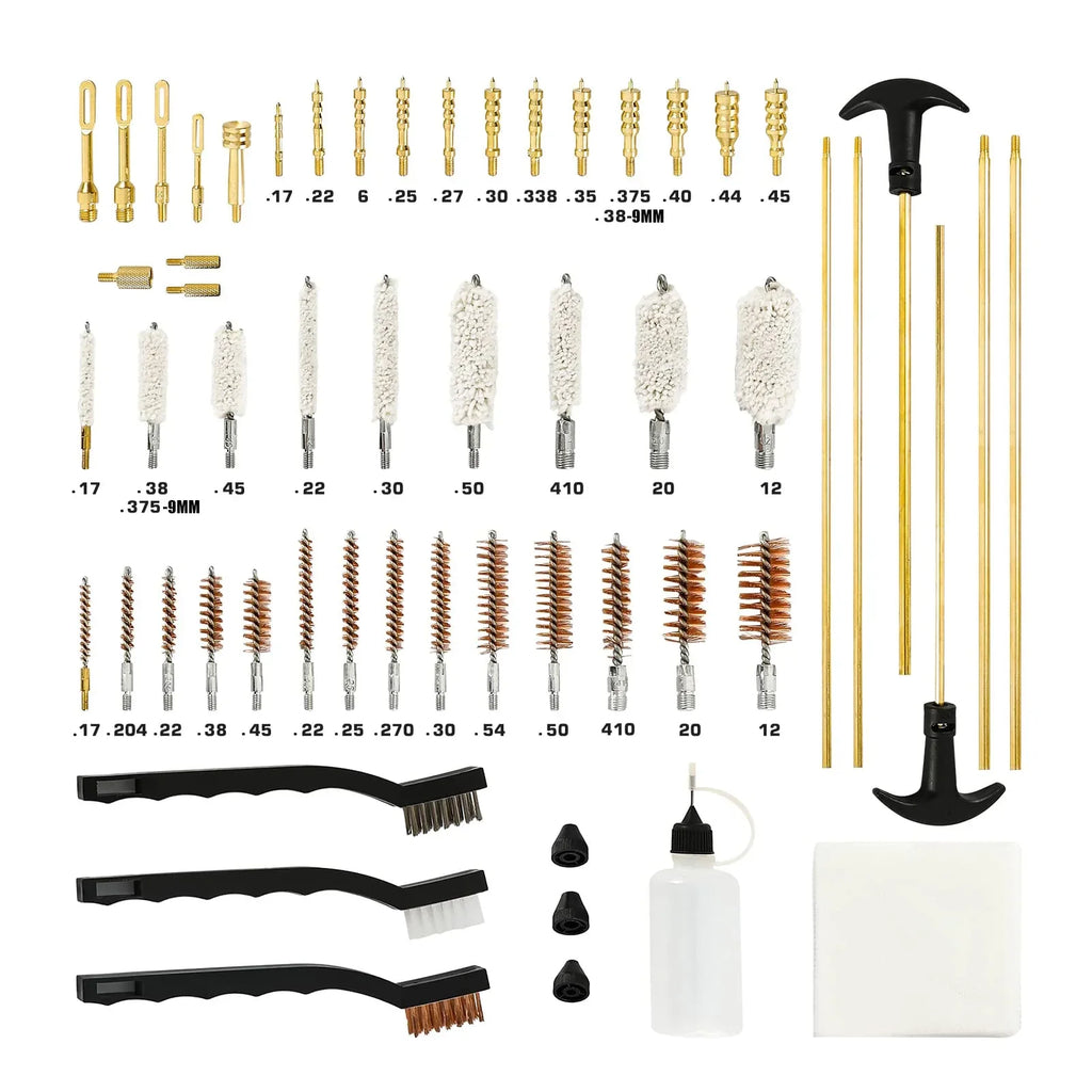 Mroace Universal Multi-Caliber Gun Cleaning Kit