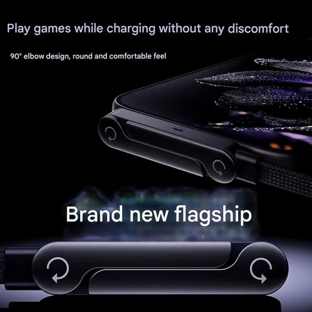 Mroace 240W Fast-Charging 2-in-1 Stand Hidden Cable
