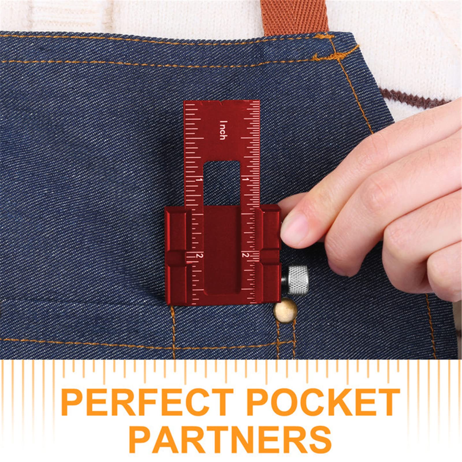 Mroace  Precision Pocket Metal Slide Rule Set