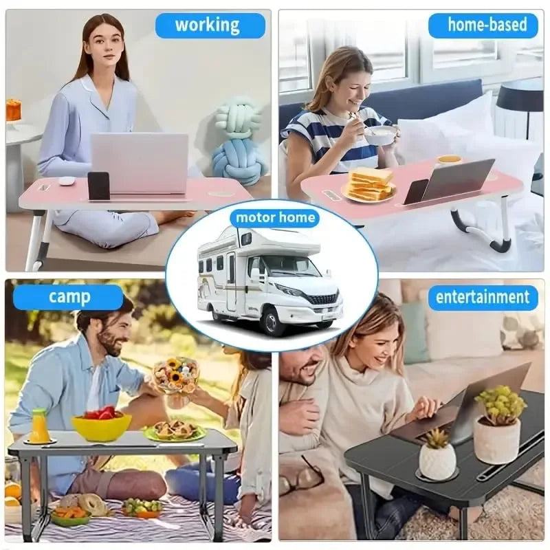 Mroace Foldable Portable Laptop Stand Lap Desk