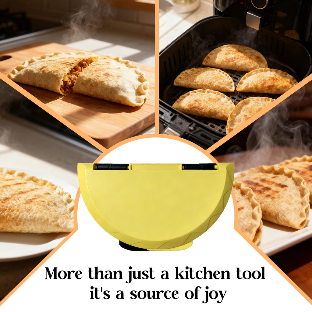 Mroace 3-in-1 Tortilla Sealer & Crimper Press