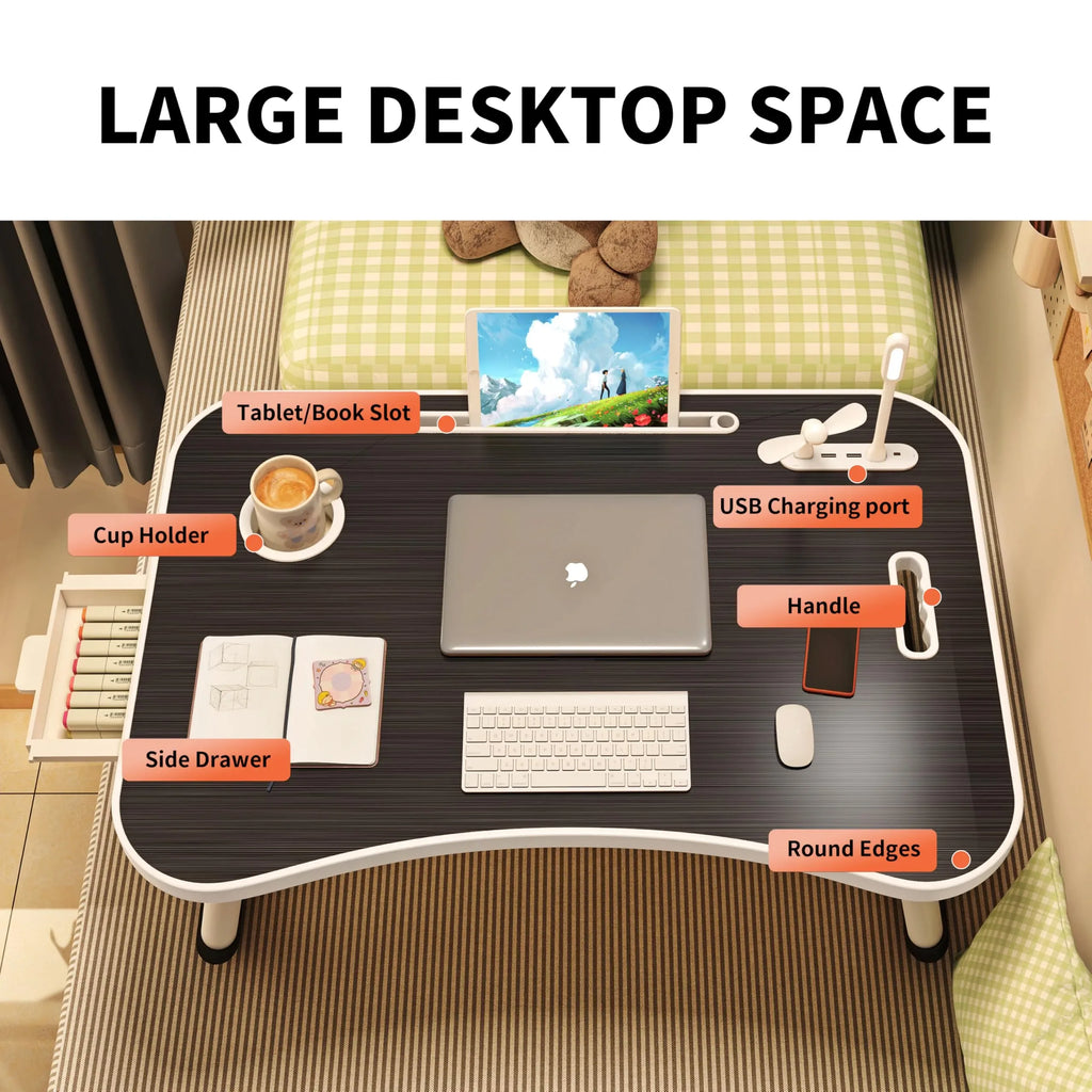 Mroace Foldable Portable Laptop Stand Lap Desk