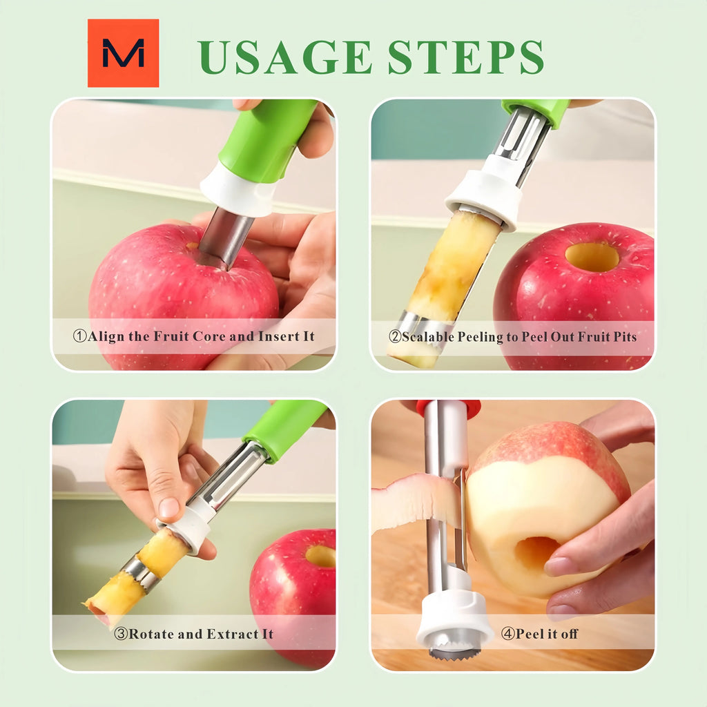 Morace 2-in-1 Telescopic Fruit Vegetable Peeling