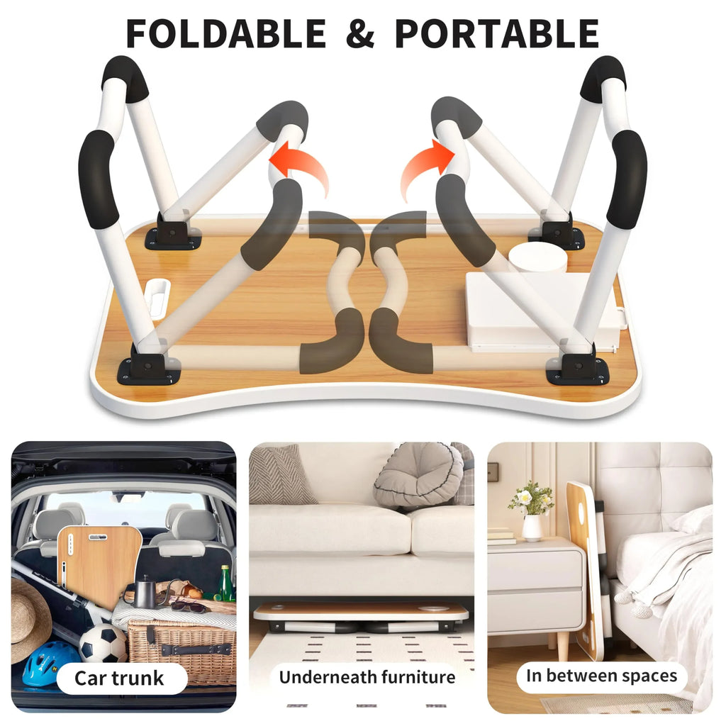 Mroace Foldable Portable Laptop Stand Lap Desk