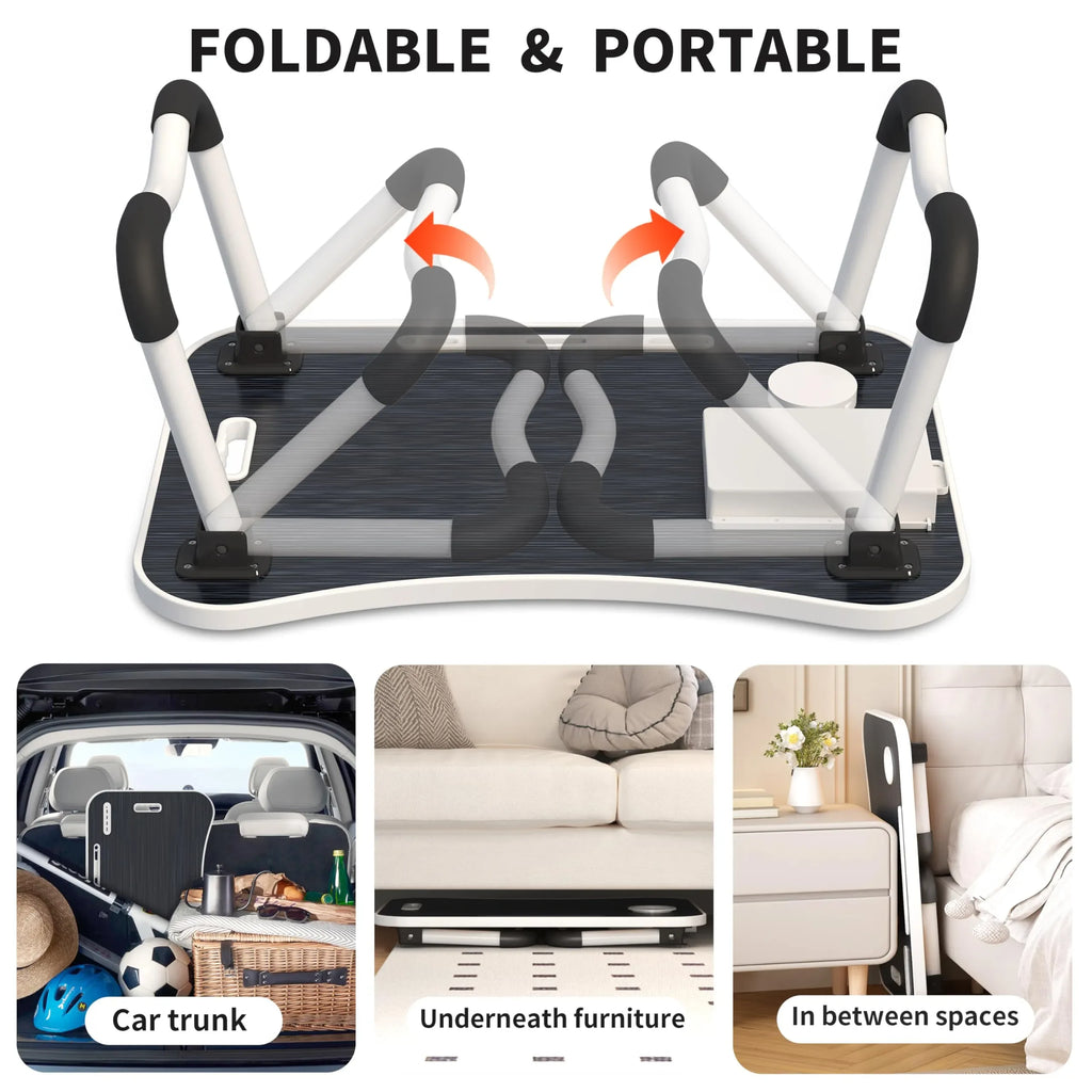 Mroace Foldable Portable Laptop Stand Lap Desk