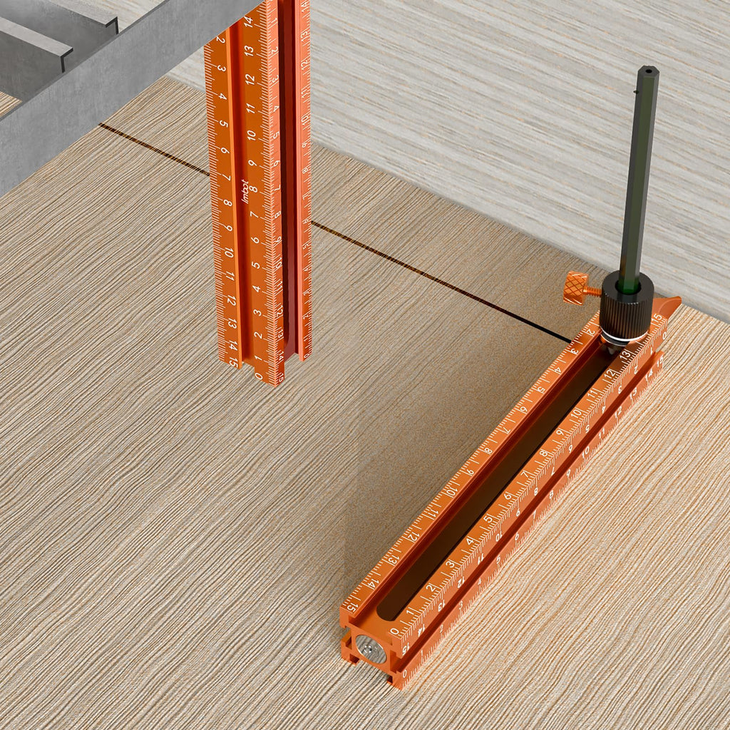 Mroace Magnetic Laser Scale Marking Ruler
