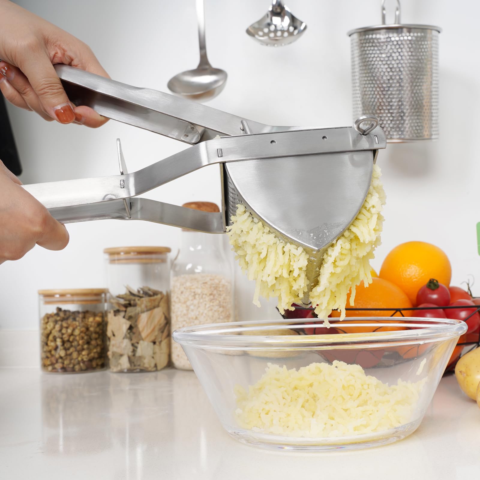 MroaceStainless Steel Potato Masher